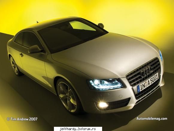audi the a5 coupe is audi's challenge to cars like the bmw 3- and 6-series coupes. sized between the