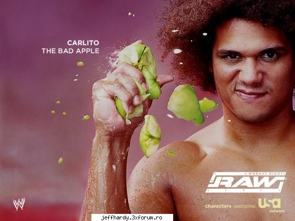 carlito stranger quick success; after winning the u.s. his wwe debut, struck gold his first raw